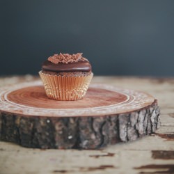 Mocha Devil’s Food Cupcakes