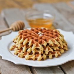 Gluten-Free Almond Flour Waffles