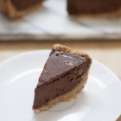 Chocolate and Whiskey Pie