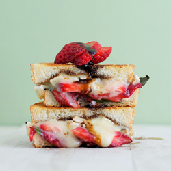 Strawberry, Balsamic, Basil & Brie