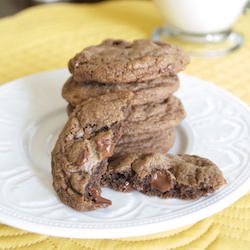 Chocolatey Chocolate Chip Cookies