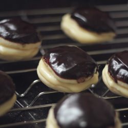 Boston Cream Whoopie Pies