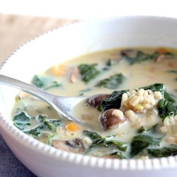 Comforting Mushroom & Barley Soup