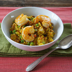 Chicken and Shrimp Paella