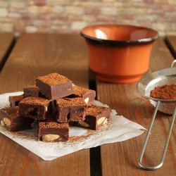 Chocolate and Tahini Fudge