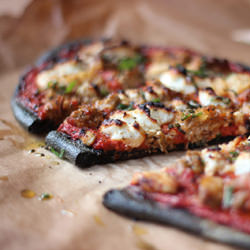 Squid Ink Flatbreads