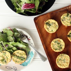 Salmon & Asparagus Mini Quiche