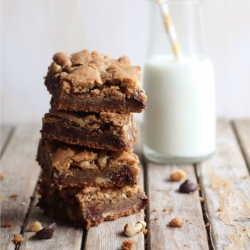 Whole Wheat Choc Chip Bars