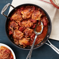 Braised Chicken Tomato & Ginger