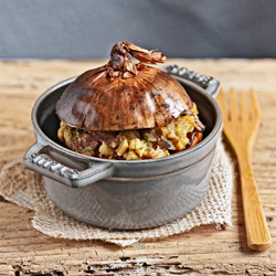 Stuffed Onions with Barley