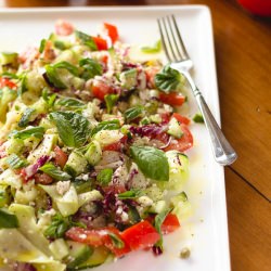 Zucchini Salad with Ricotta Salata