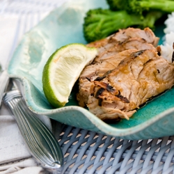 Grilled Honey Lime Pork Tenderloin