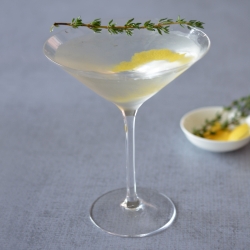 Lemon Thyme Martini