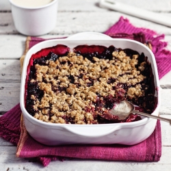 Crumble with Mixed Fruit