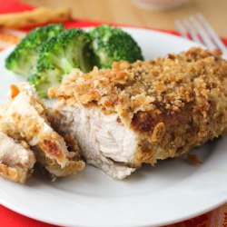 Pretzel-Crusted Chicken Breasts