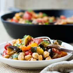 Chickpea Ratatouille (Vegan, GF)