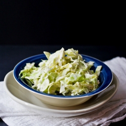 Garlic Cabbage Slaw