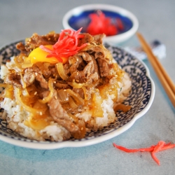 Gyudon Japanese Beef Bowl