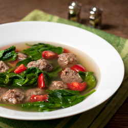 Spring Sausage Soup