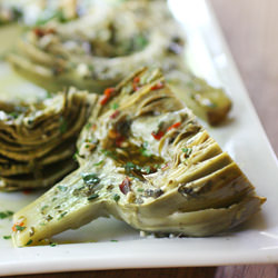 Roman-style Artichokes