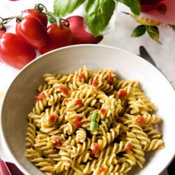 Pasta Tomato and Basil