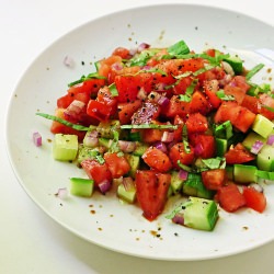 Another Tomato & Cucumber Salad