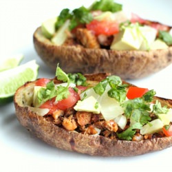 Al Pastor Potato Skins