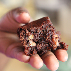 Nutty Fudge Brownies Recipe