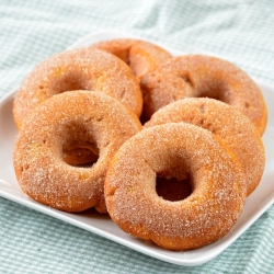 Pumpkin Cake Doughnuts