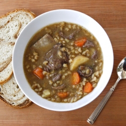 Duff Goldman’s Beef Barley Soup