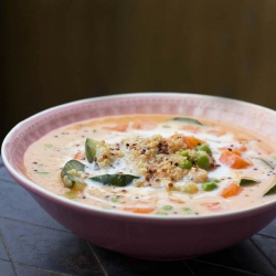 Quinoa & Coconut Soup