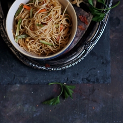 Burnt Chili Garlic Noodles