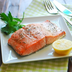 Broiled Salmon