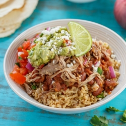 Carnitas Burrito Bowl