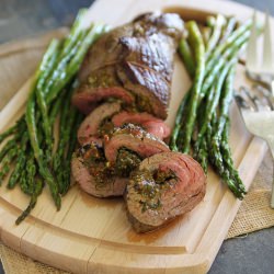 Pesto Stuffed Flank Steak