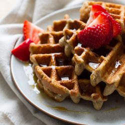 Basic Buckwheat Waffles