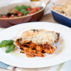 Eggplant & Pasta Bake