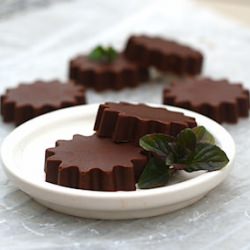 Healthy Peppermint Fudge