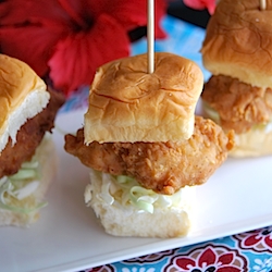 Crispy Fish Sliders