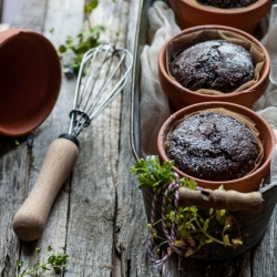 Chocolate Banana Breakfast Cakes