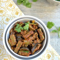 Brinjal and Drumstick Curry