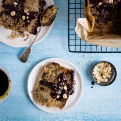 Banana Chocolate Hazelnut Cake