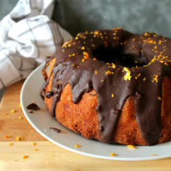 Orange and Chocolate Bundt Cake