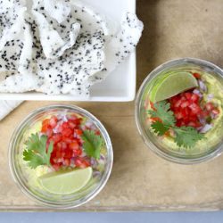 Deconstructed Guacamole Cups