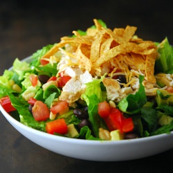 Chicken Fajita Southwest Salad