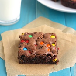 Almond Flour M&M Brownies