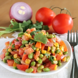 Roasted Edamame Salad