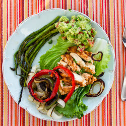 Lettuce-Wrap Chicken Fajitas