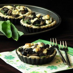 Porcini and Ramson Tartelettes