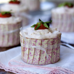 Strawberry Mascarpone Cupcakes